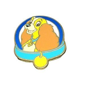 Authentic Official Pin Trading Disney 2013 Lady And The Tramp Pin Collectible